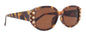 Petunia Bling Women Sunglasses Genuine European Crystals, 100% UV Protection. NY Fifth Avenue