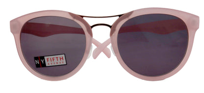 Valencia, High-End Line Bifocal (Clear On Top) Sun Readers for Women OR Non-Bifocal Readers Sunglasses (Pink) NY Fifth Avenue