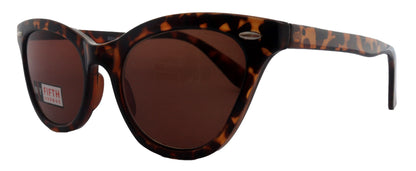 Gatsby, High-End  Sun Readers for Women Non-Bifocal Readers Sunglasses (Brown Tortoiseshell) NY Fifth Avenue