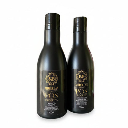KB Moroccan Pos Progress Kit Argan Oil Infused Hair Revitalization Duo