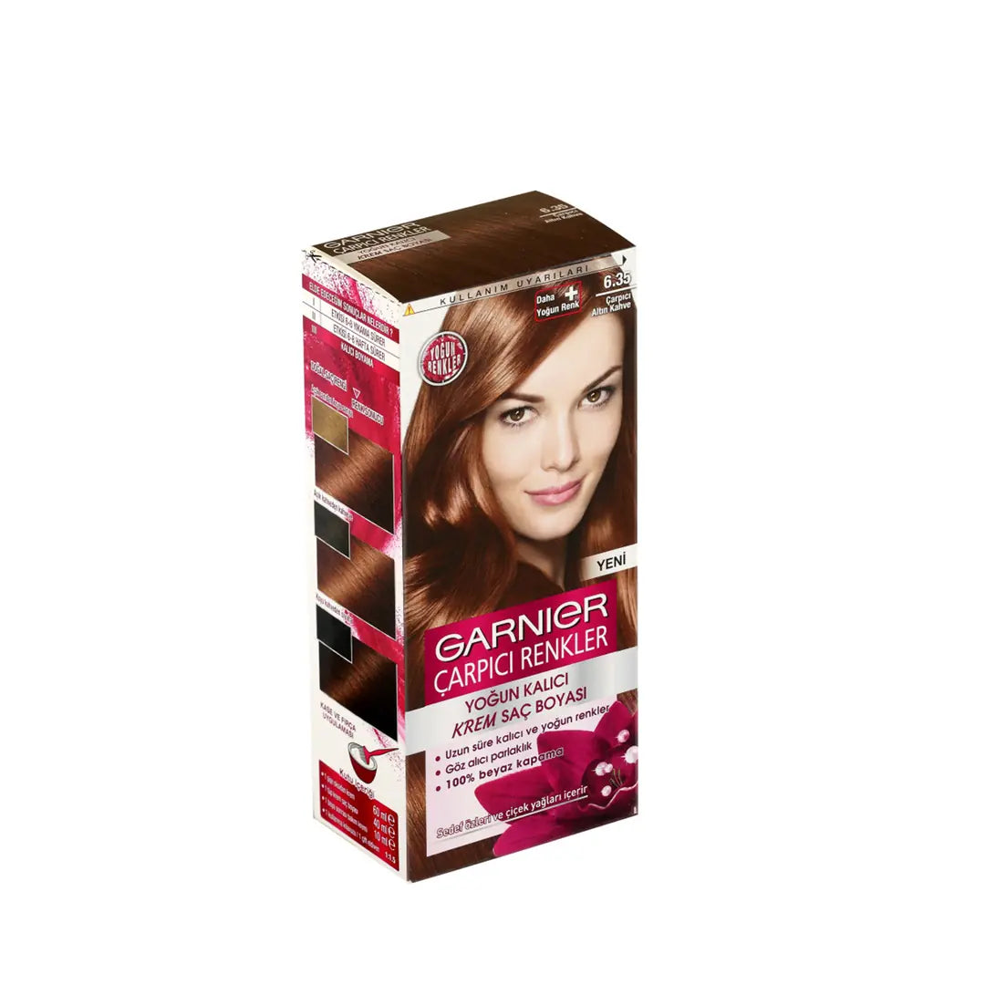 Garnier Color Sensation Hair Dye 6.35 Golden Brown