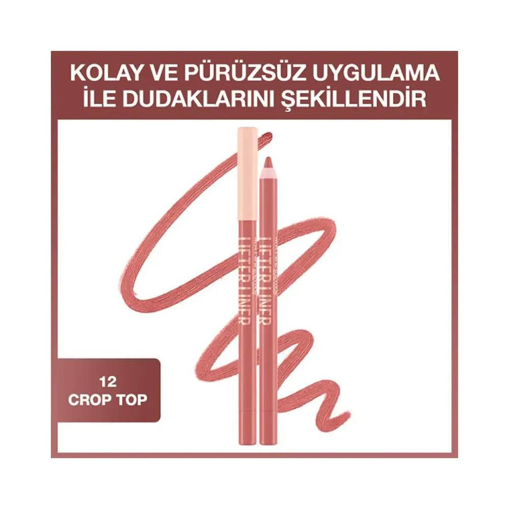 Maybelline New York Lifter Liner Lip Liner 012 Crop Top