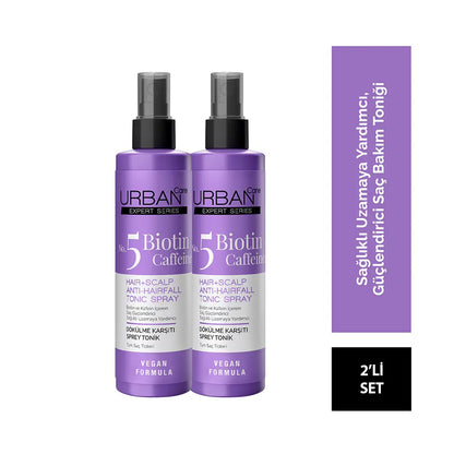 Urban Care Expert Biotin & Caffeine Hair Tonic Duo 2x200ml