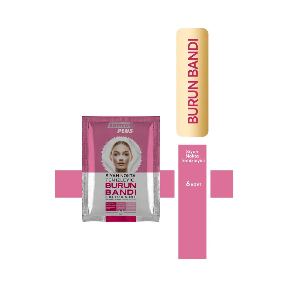 Softto Plus Blackhead Cleansing Nose Strips for Women