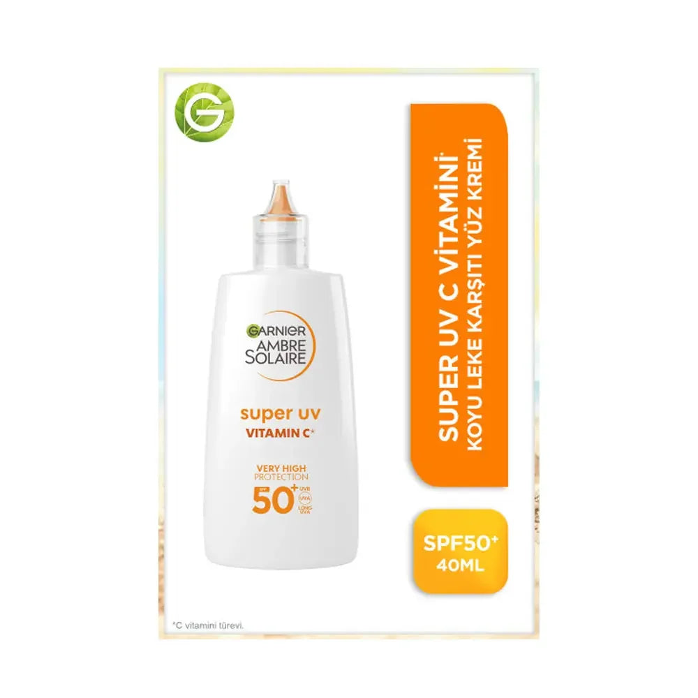 Garnier Ambre Solaire Super UV Vitamin C Fluid SPF50+ 40ml