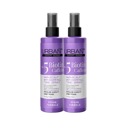 Urban Care Expert Biotin & Caffeine Hair Tonic Duo 2x200ml