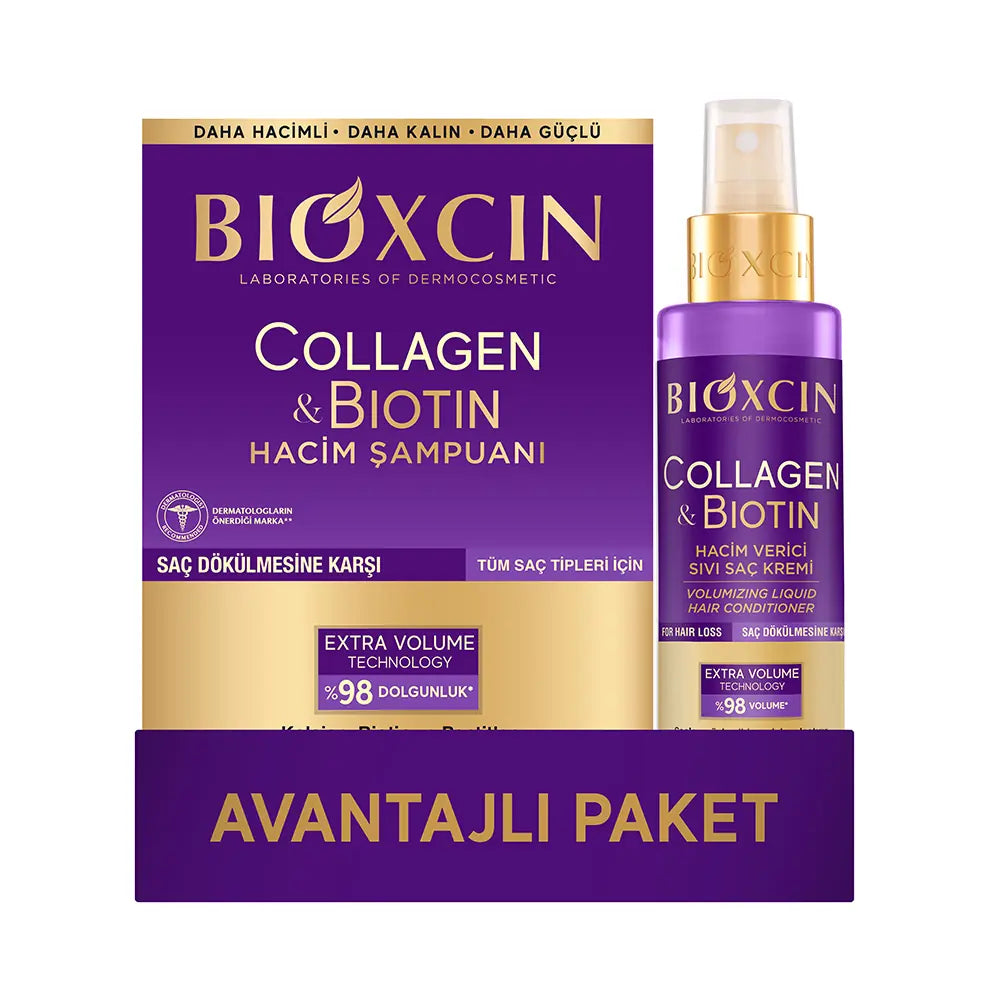 Bioxcin Collagen & Biotin Hair Care Set (300ml + 150ml)