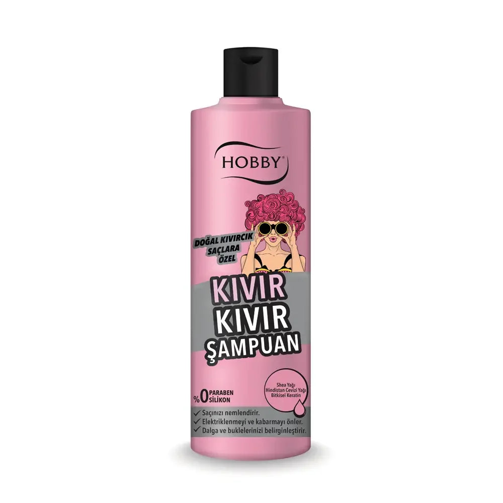 Hobby Curly Hair Shampoo for Defined Curls 250ml