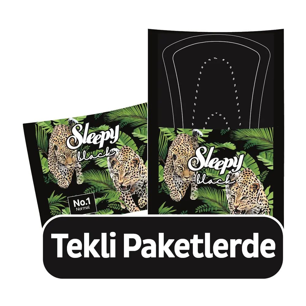 Sleepy Black Daily Super Normal Pads 40 Pack