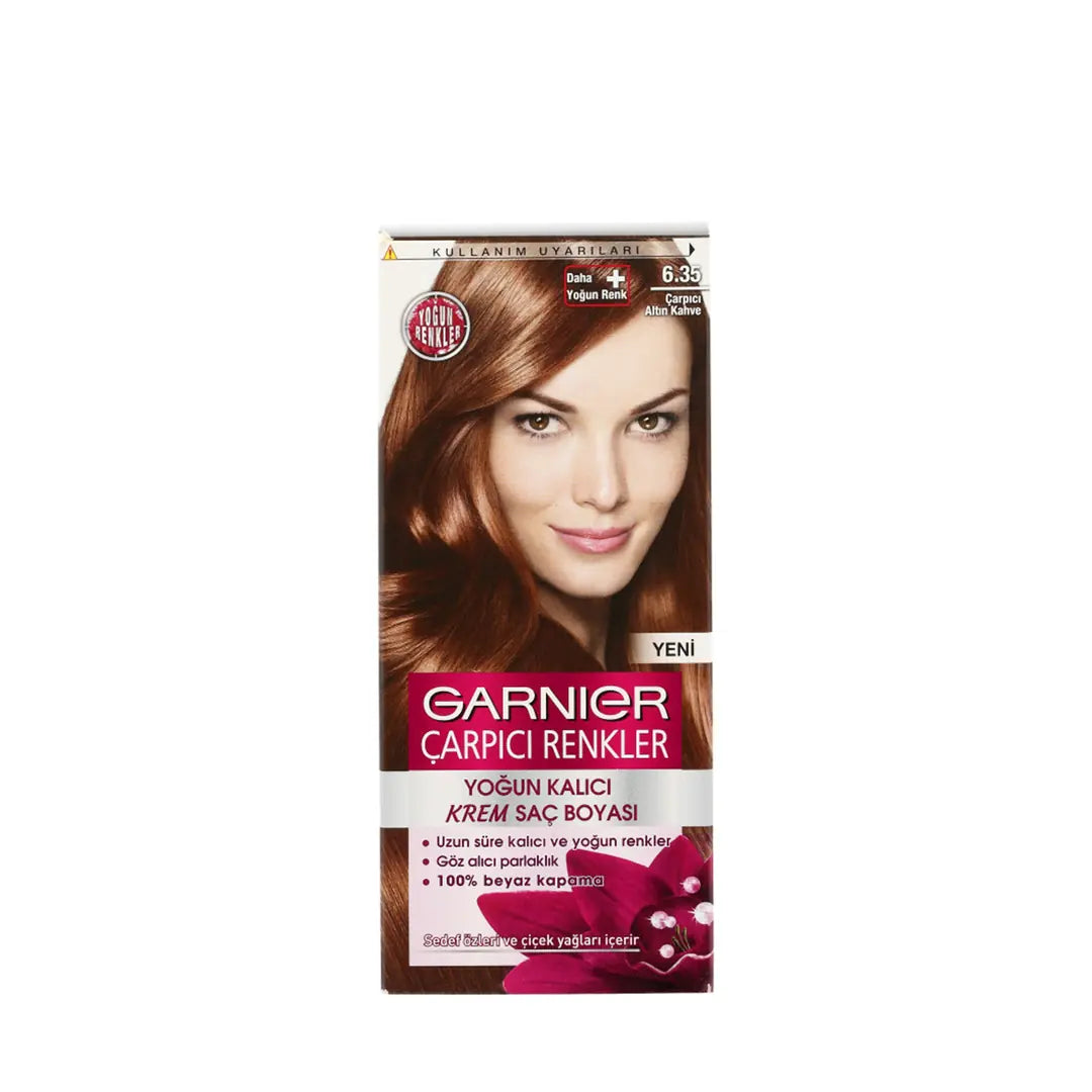 Garnier Color Sensation Hair Dye 6.35 Golden Brown