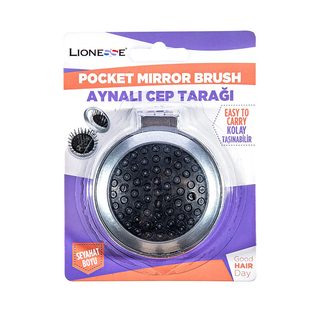 Tarko Lionesse Pocket Comb with Mirror 2139