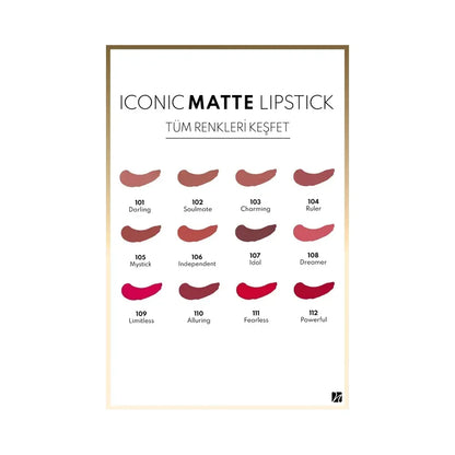 Note Iconic Matte Lipstick - 108 Dreamer 4.5g