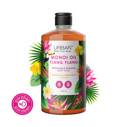 Urban Care Monoi Oil & Ylang Ylang Refreshing Body Wash 500ml
