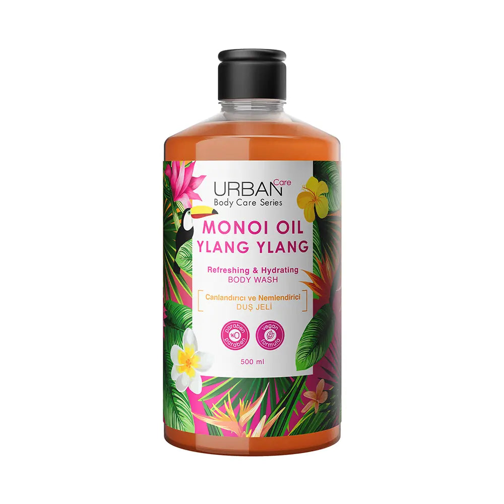 Urban Care Monoi Oil & Ylang Ylang Refreshing Body Wash 500ml