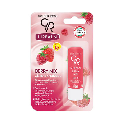 Golden Rose Lip Balm 09 Berry Mix for Hydrated Lips