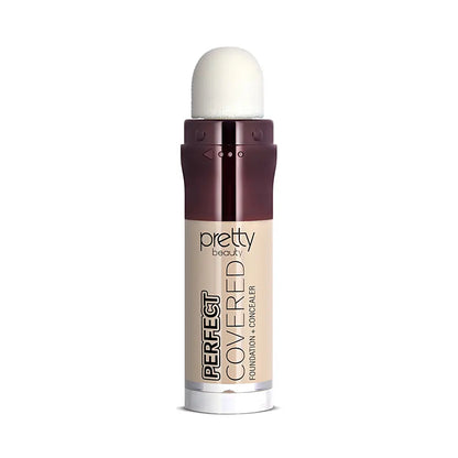 Pretty Perfect Covered Foundation & Concealer No:01 30ml