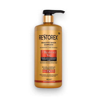 Restorex Nourishing Care Shampoo with 7 Oils 900 ml
