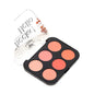Royal Paris Cheeks! Hello 6-Color Blush Palette rps-125