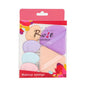 Rose 6-Piece Makeup Sponge Set for Flawless Blending