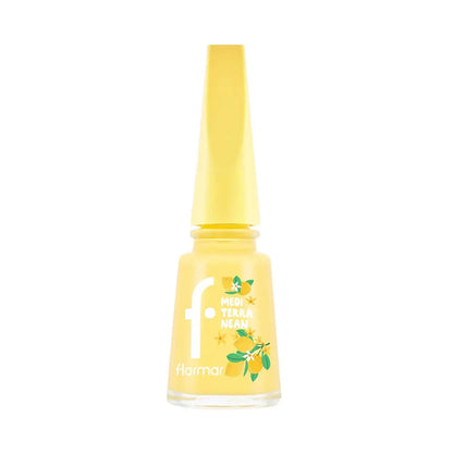 Flormar Mediterranean High-Pigment Glossy Nail Polish 002 Ephesus Sun