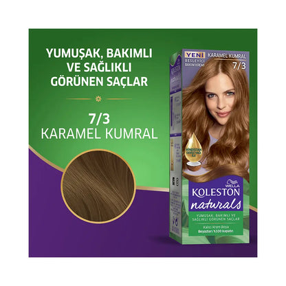Wella Koleston Naturals Maxi 7/3 Caramel Brown Hair Dye