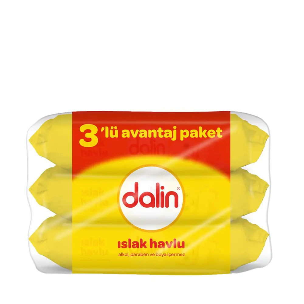 Dalin Classic Baby Wet Wipes for Gentle Cleansing 3x56 Pack