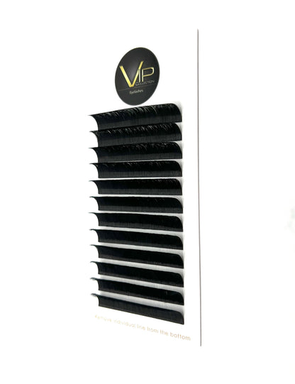 VIP Quick Fan Eyelash Extensions 12 Lines 0.05 C Curl - Choose Size