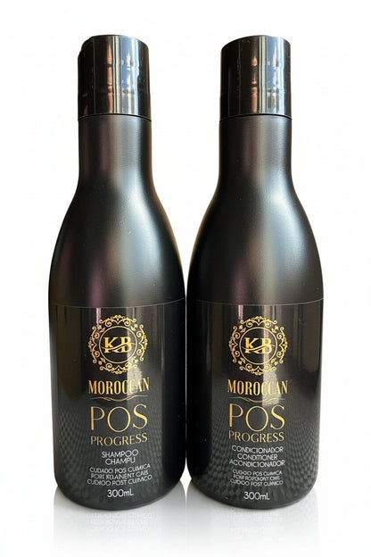 KB Moroccan Pos Progress Kit Argan Oil Infused Hair Revitalization Duo