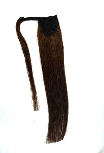 VIP Ponytail Silky 24" (100 Grams) 100% Human Hair Extension - Choose Color