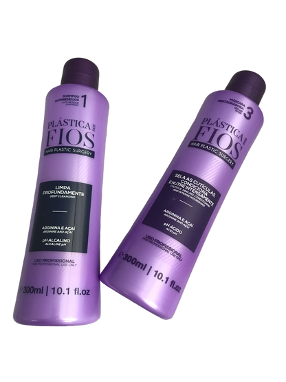 CADIVEU PLASTICA DOS FIOS INTENSE HAIR NURSING KIT 300ml