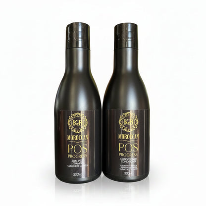 KB Moroccan Pos Progress Kit Argan Oil Infused Hair Revitalization Duo