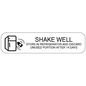 Storage & Handling Instructions: Refrigerate, Shake Well, 14-Day Limit