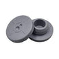 STOPPER, 13MM, STRAIGHT PLUG, ULTRA BROMOBUTYL, GRAY (1000 DISPENSING SUPPLY)