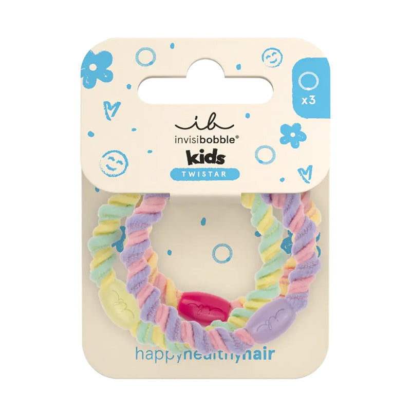 Invisibobble Twistar Kids Dreamy Braids Hair Ties 3-Pack