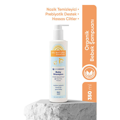 Iva Natura Organic Baby Shampoo with Prebiotics 350 ml
