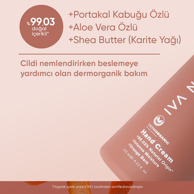 Iva Natura Organic Hand Cream with Shea & Argan 125 ml