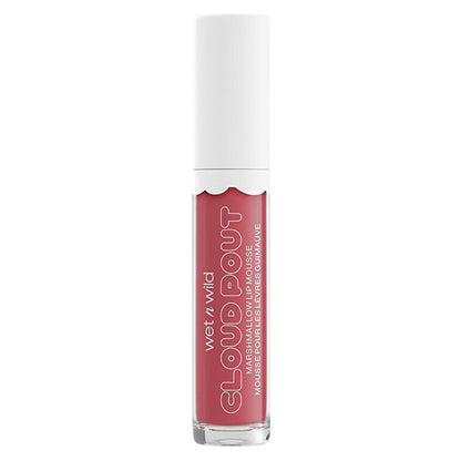 Wet n Wild Cloud Pout Marshmallow Lip Mousse - Soft Matte Lip Color, Moisturizing & Nourishing