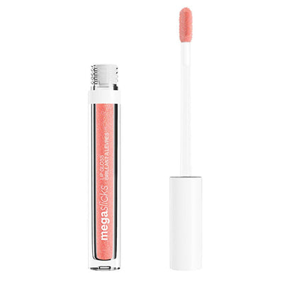 Wet n Wild MegaSlicks Lip Gloss Cherish: Shiny, Plumping, and Moisturizing with Hyaluronic Acid & Vegan Collagen.