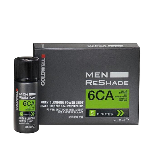 Goldwell Men's Ammonia-Free Foam Hair Dye - 4x20ml - Easy Application, Less Damage