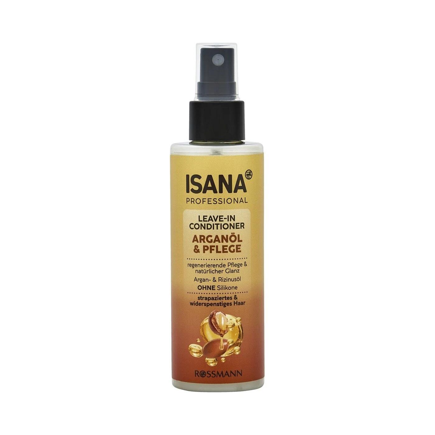 Isana Professional Argan Leave-In Hair Cream for Dry Hair 100ml