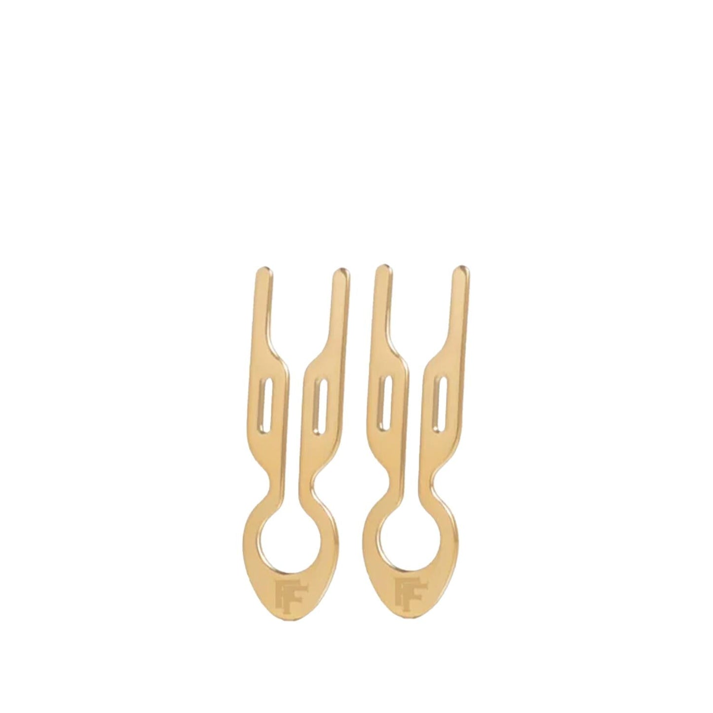 Fiona Franchimon No 1 Hairpin Petite Yellow Gold 2-Pack