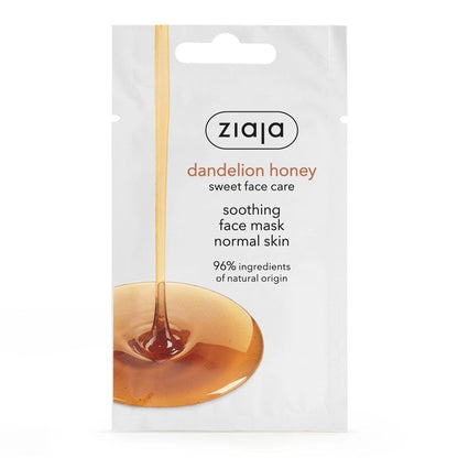 Ziaja Dandelion Honey Soothing Face Mask 7 ml