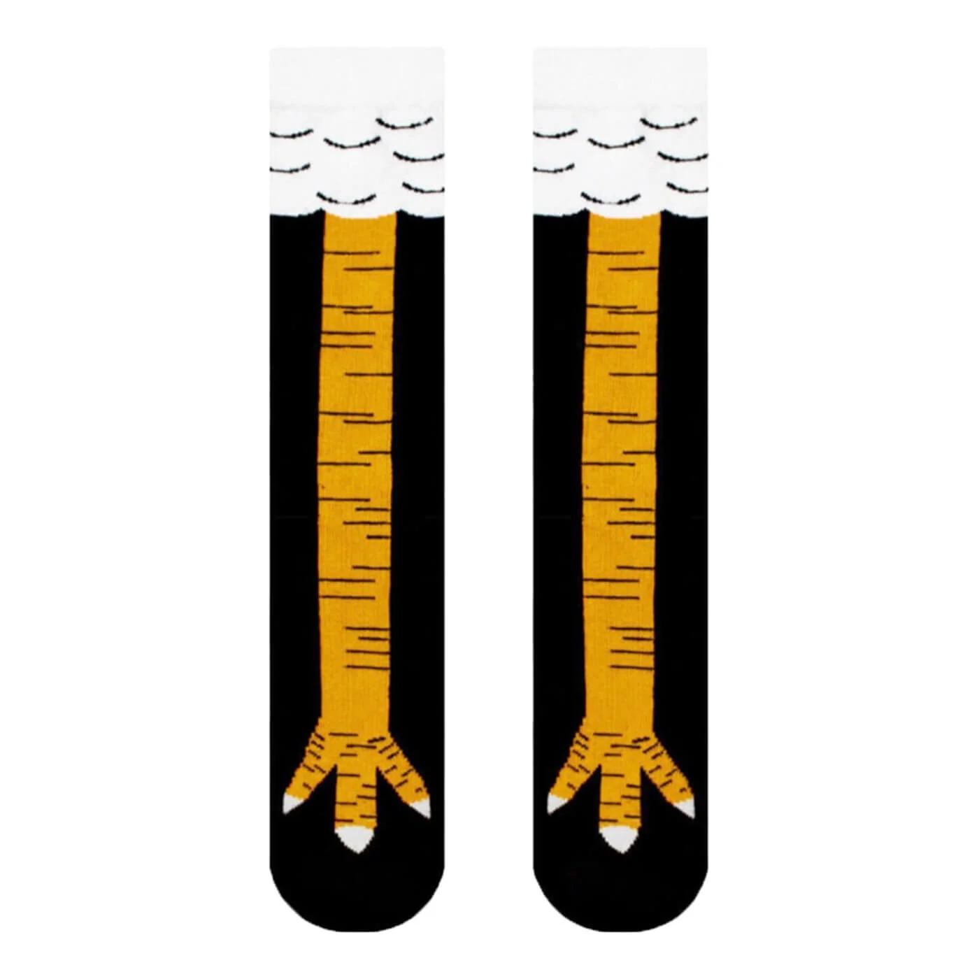 Carnaval Socks Chicken Feet Patterned Ankle Socks 1 Pair