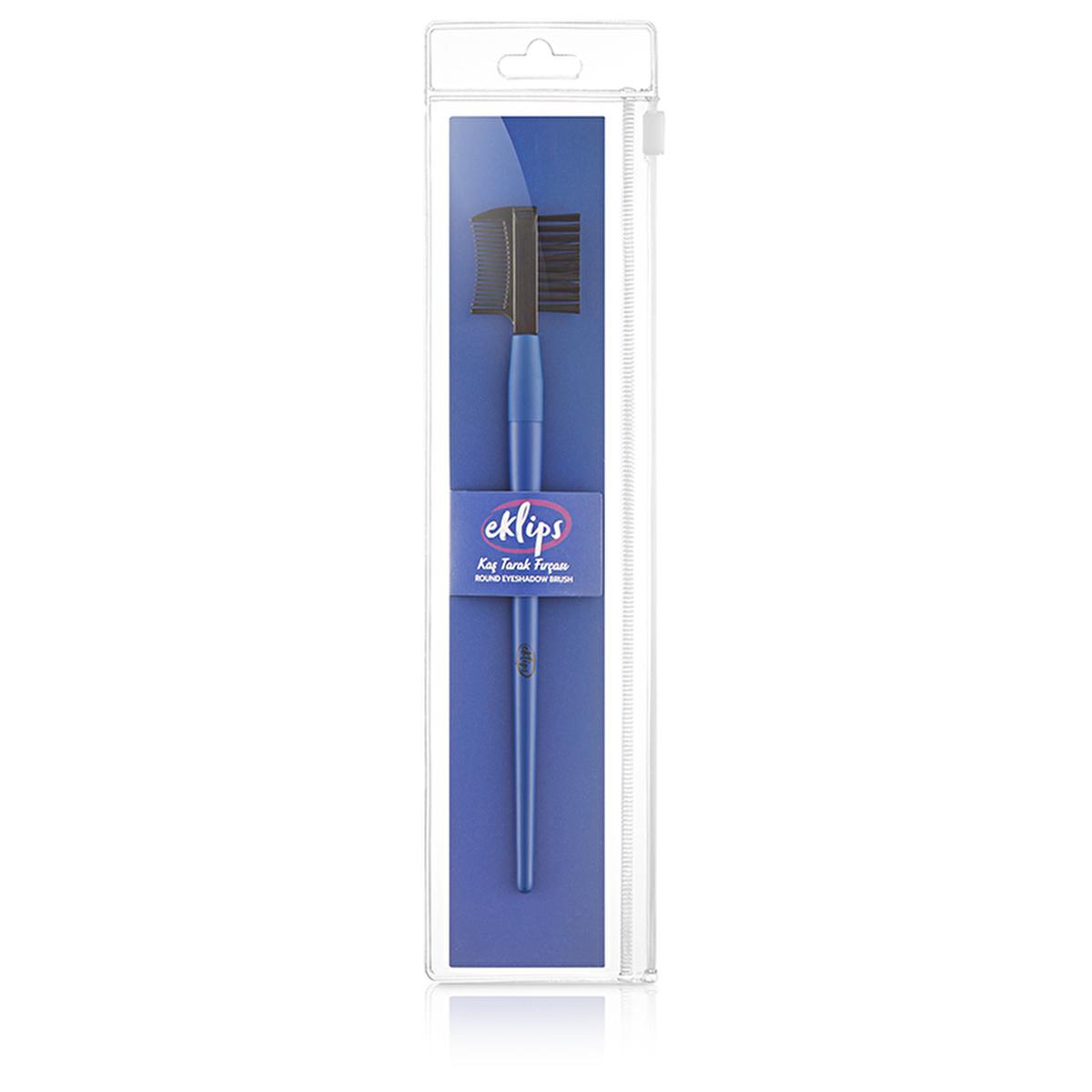 Eklips Colors Eyebrow Brush/Comb - Dual-Ended Brow Grooming Tool for Precise Makeup Application