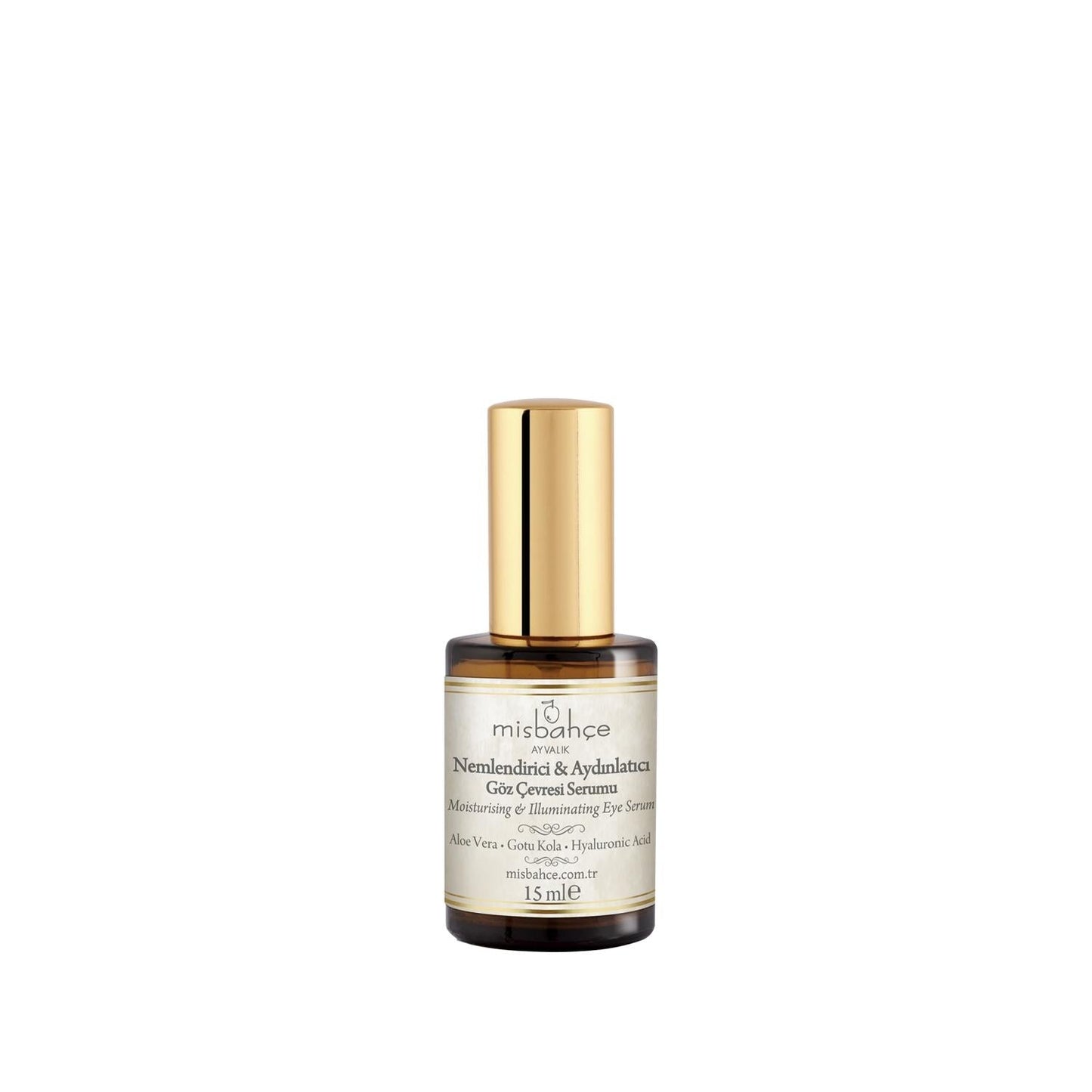 Misbah�e Brightening & Moisturizing Eye Serum - Hydrating, Anti-Aging, Reduces Dark Circles & Puffiness - 0.51 fl oz
