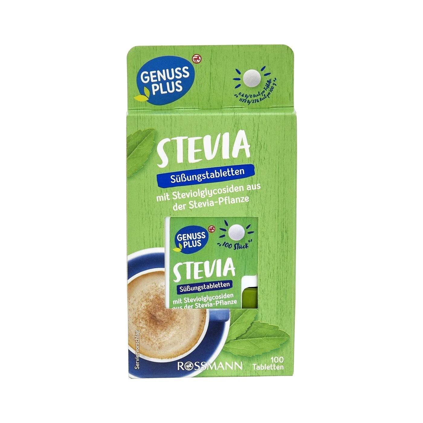 Genuss Plus Tablet Sweetener Sugar Alternative 100 Count