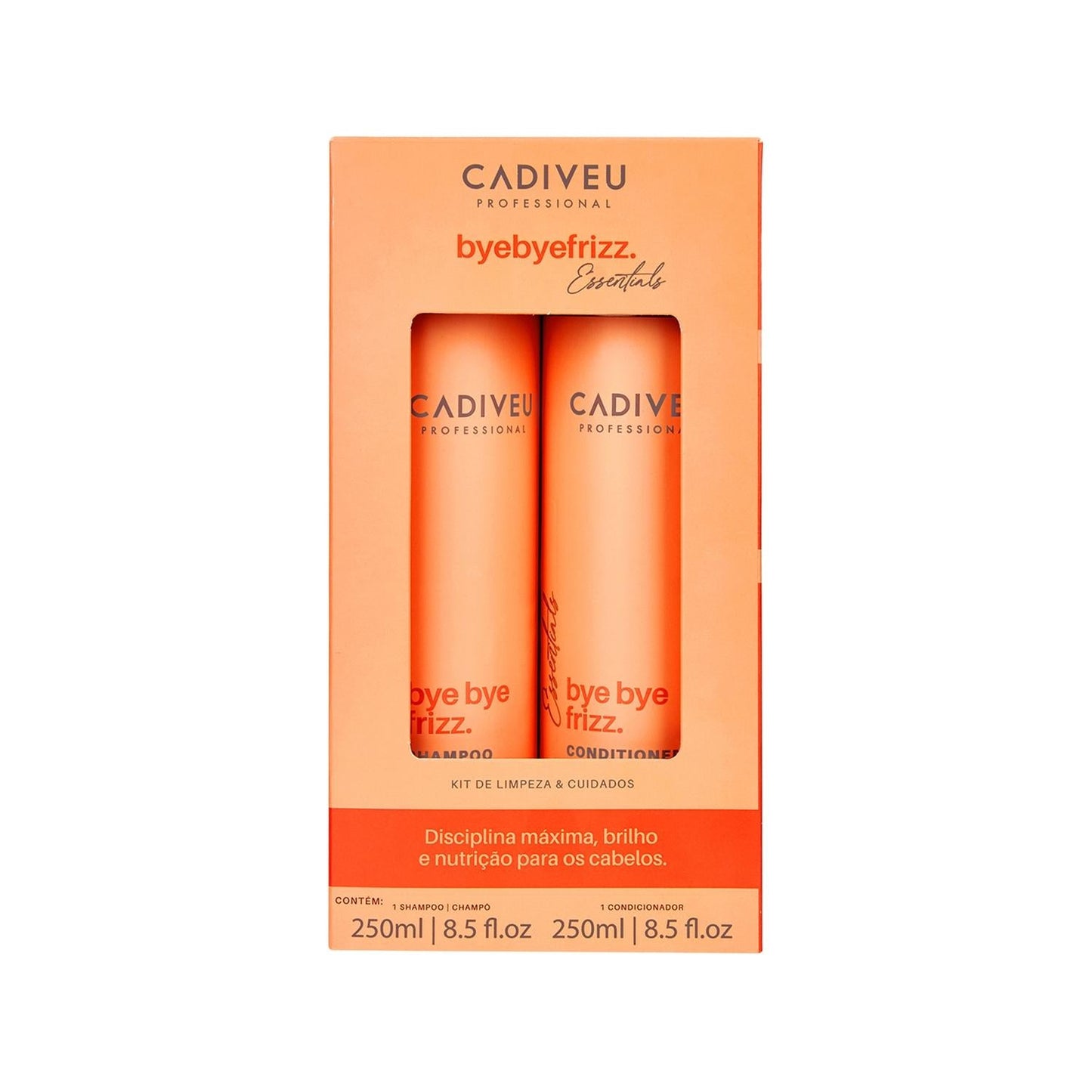 Cadiveu Essentials Bye Bye Frizz Shampoo & Conditioner Set 2x250ml