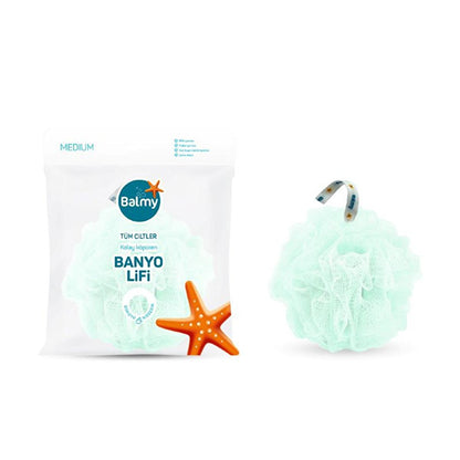 Balmy Banyo Lifi - BPA-Free Bath Loofah for Gentle Exfoliation & Soft Skin