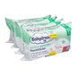 Babydream Aloe Vera Baby Wipes for Sensitive Skin: Gentle, Hypoallergenic & Fragrance-Free - 4x80 Pack