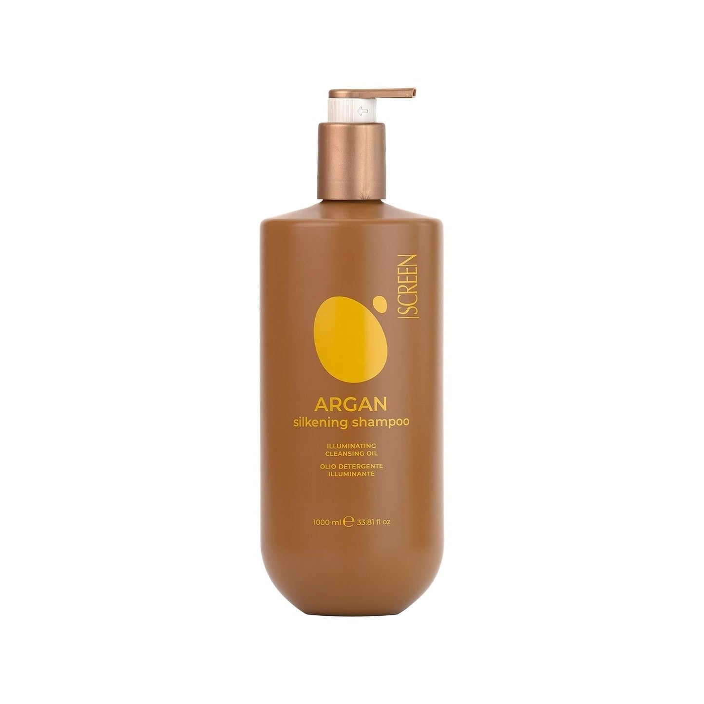 SCREEN Argan Silkening Shampoo for Softness & Shine 1000 ml